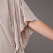Top Salina Jersey Lurex Platino