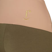 Panta Salina in punto milano cotone militare