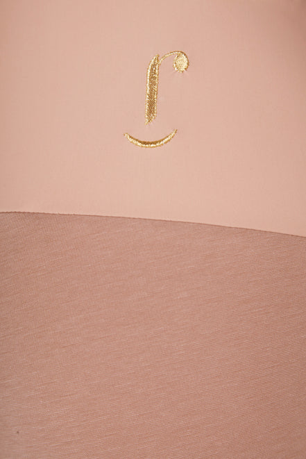 BB Trousers in Latte Cotton with Baschina Waistband