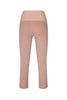 Panta Jackie cotone caffelatte con baschina