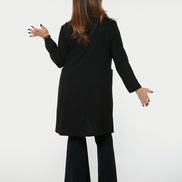 London Trousers in Black with Baschina Waistband