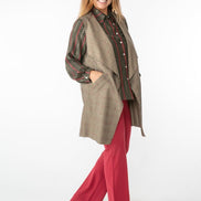 Panta Milano lungo rosso con baschina