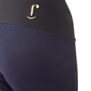 Panta Audrey blu con baschina