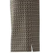 Panta Audrey Jacquard militare con baschina