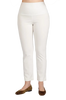 Panta Audrey punto milano cotone bianco