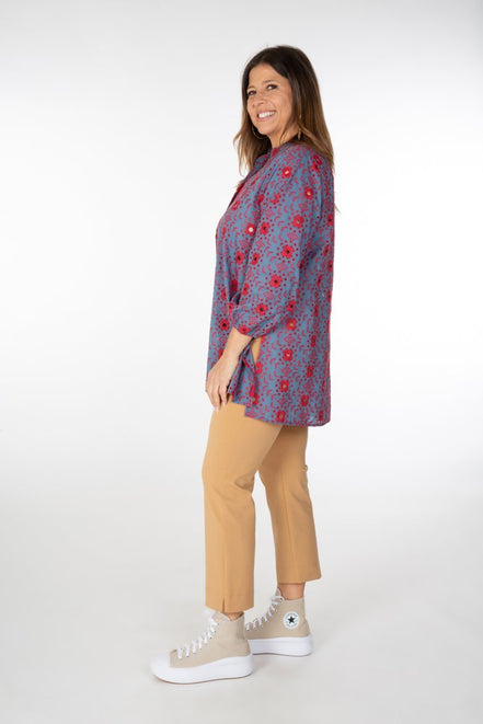 Panta BB cotone beige con baschina