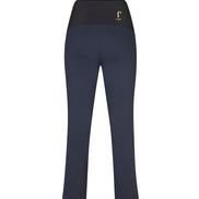 Panta BB in punto milano cotone navy