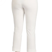 Panta BB in punto milano cotone bianco