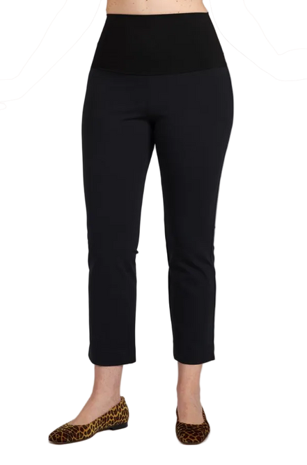 Panta BB in punto milano cotone nero