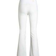 Panta Milano in punto milano cotone bianco