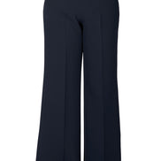 Panta Firenze crepe cady blu con baschina