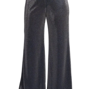 Panta Firenze glitter silver blu