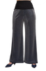 Panta Firenze glitter silver blu