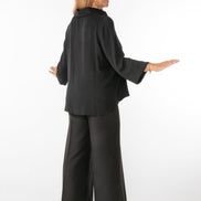 Panta Firenze Cady leggero nero con baschina