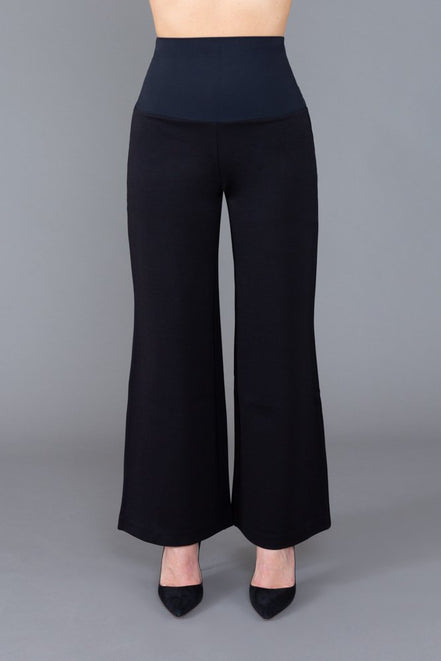 Panta Firenze Punto Milano nero con baschina