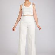 Pantaloni Firenze bianco