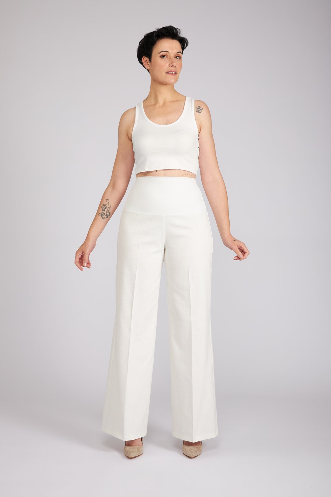 Pantaloni Firenze bianco