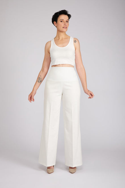 Pantaloni Firenze bianco
