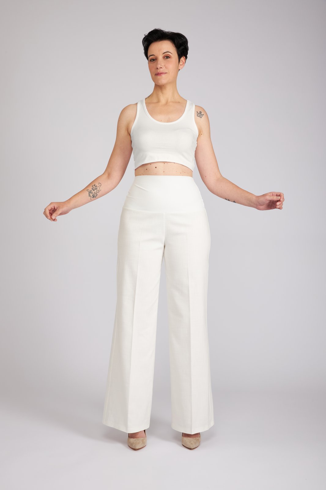 Pantaloni Firenze bianco