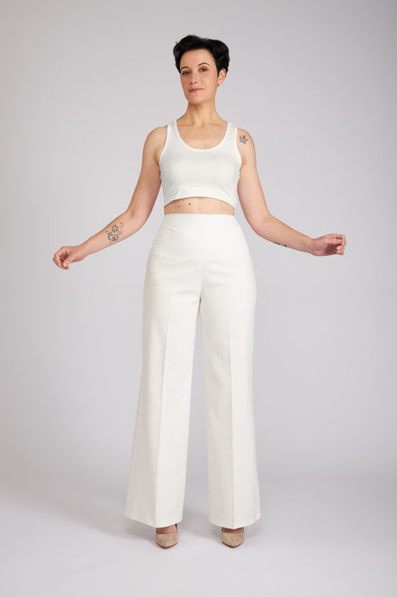 Pantaloni Firenze bianco