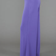 Panta Firenze fluido viola con baschina
