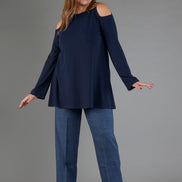 Panta Torino scozzese galles blu con baschina
