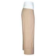 Havana Trousers in Beige with Baschina Waistband