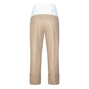 Havana Trousers in Beige with Baschina Waistband