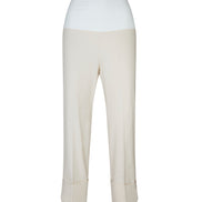 Panta Havana cotone burro con baschina