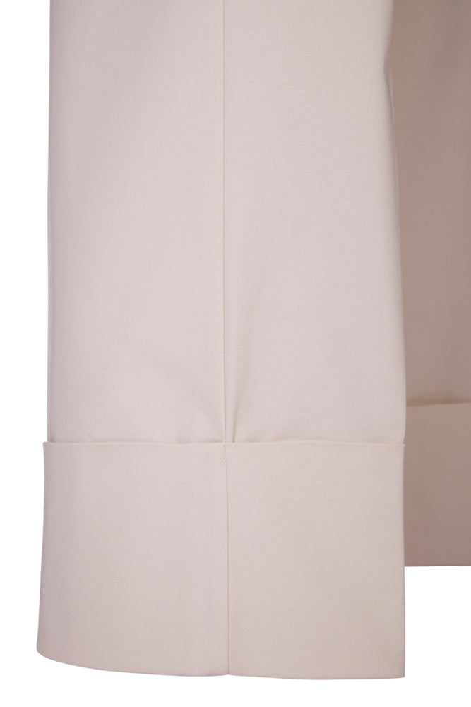 Panta Havana cotone burro con baschina