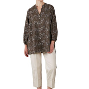 Panta Havana cotone burro con baschina