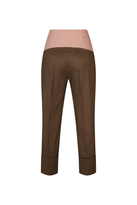 Panta Havana cotone militare con baschina