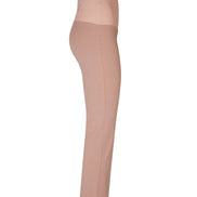 Panta Jackie cotone caffelatte con baschina