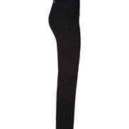Panta Jackie cotone nero con baschina