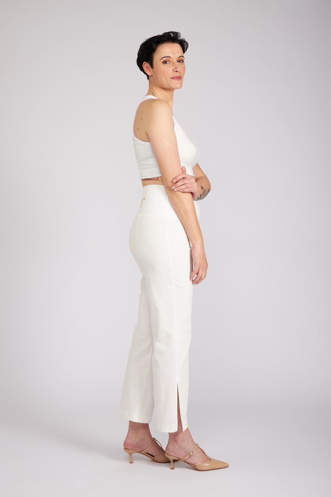 Panta Lilly bianco