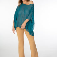 Panta Milano cotone beige con baschina