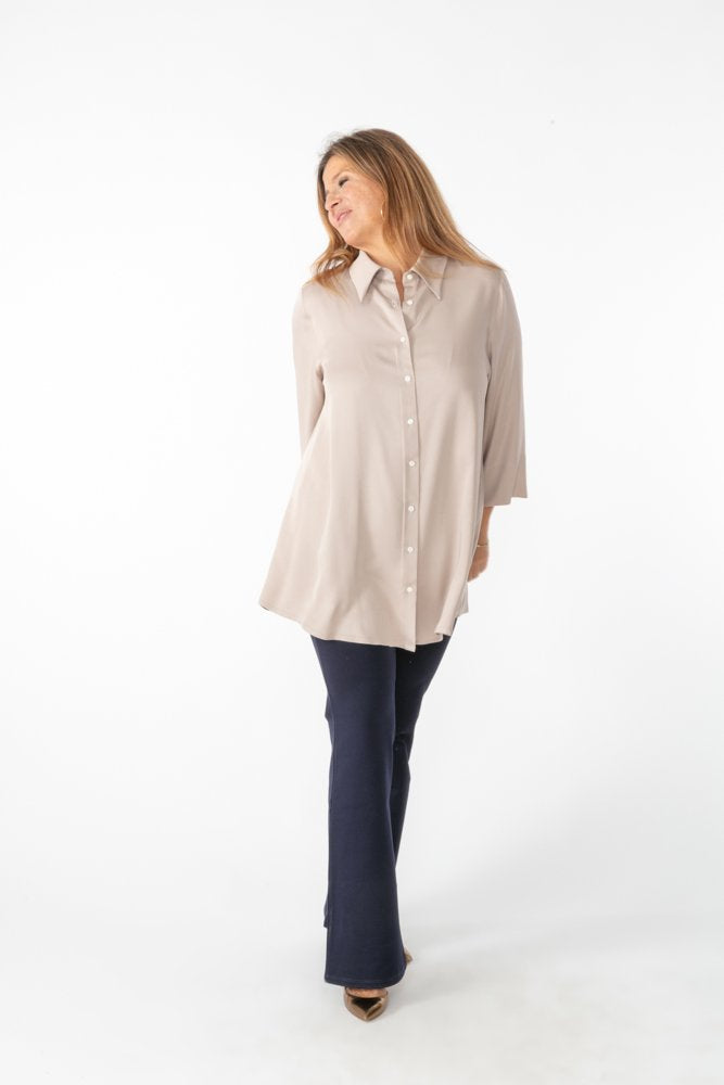 Panta Milano blu con baschina