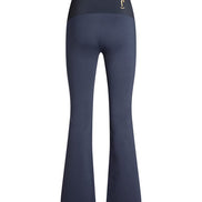 Panta Milano in punto milano cotone blu navy