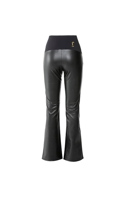Pantalone Milano in ecopelle nera