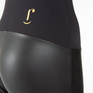 Pantalone Milano in ecopelle nera