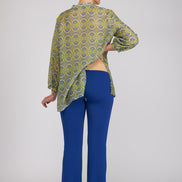 Panta Milano in jersey bluette