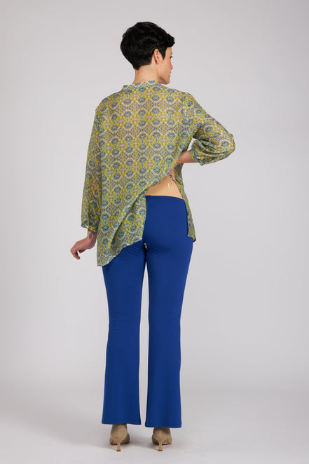 Panta Milano in jersey bluette