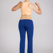 Panta Milano in jersey bluette