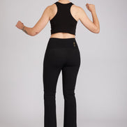 Panta Milano tecnico nero con baschina