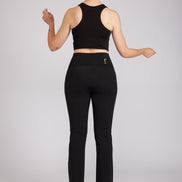 Panta Milano tecnico nero con baschina