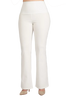 Panta Milano in punto milano cotone bianco