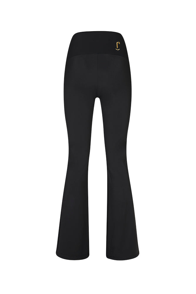 Panta Milano tecnico nero con baschina
