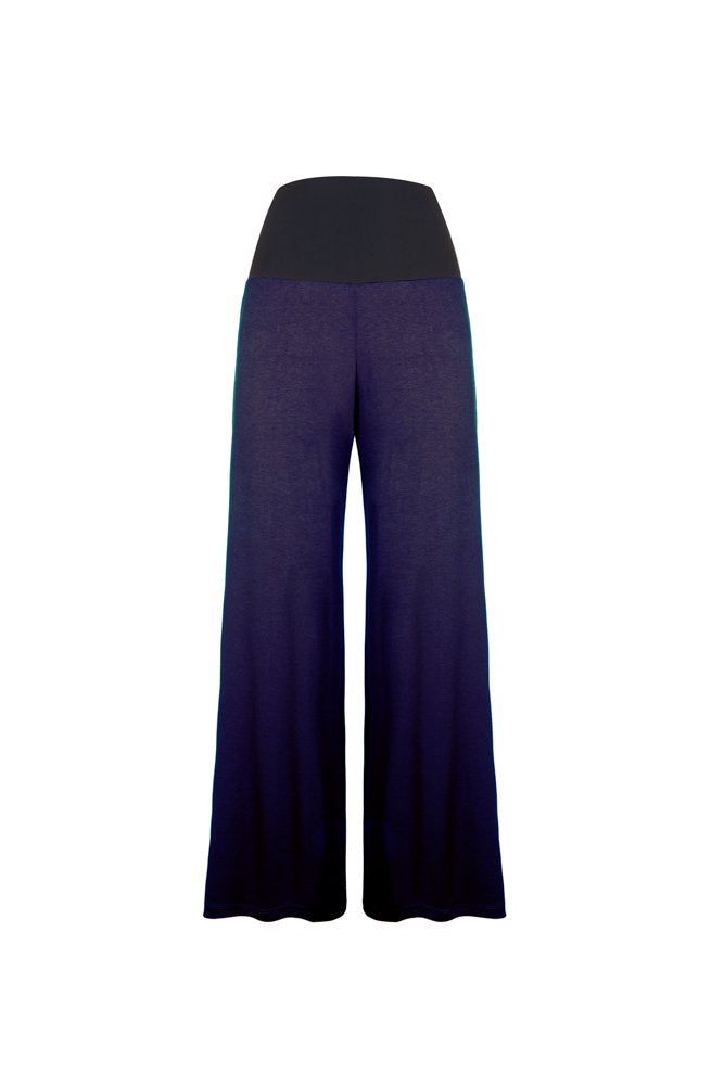 Panta Firenze maglina blu con baschina