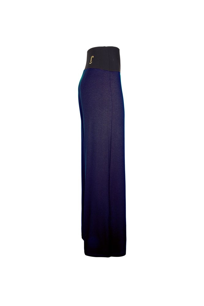 Panta Firenze maglina blu con baschina