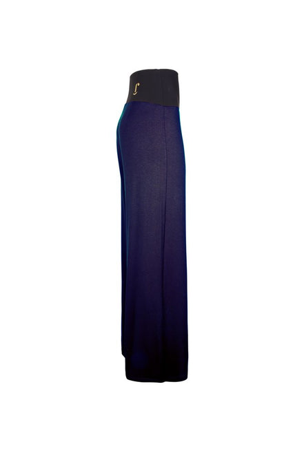 Panta Firenze maglina blu con baschina